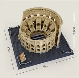 Конструктор архітектура  Wange   Римський Колізей The Colosseum of Rome 5225 для дітей та дорослих 3D 3Д  1756 деталей - мініатюра 4