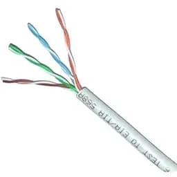 Кабель UTP CCA для внутрішньої прокладки 4x2x0.50 мм Atcom Standard бухта 305 м (3799)