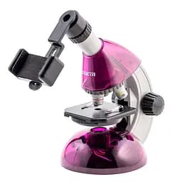 Мікроскоп Sigeta MIXI 40x-640x PURPLE (з адаптером для смартфона) - мініатюра 4