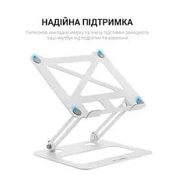 Підставка для ноутбука OfficePro White Steel (LS380W) - мініатюра 10