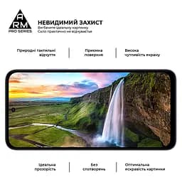 Захисне скло на Xiaomi Redmi 15 4G з олеофобним покриттям, Pro, повне проклеювання, антистатичний і пиловідштовхуючий шар, 9H, самоклеючеся, 2.5D, на весь екран, антистатичний клей, ArmorStandart (ARM85415) - мініатюра 4