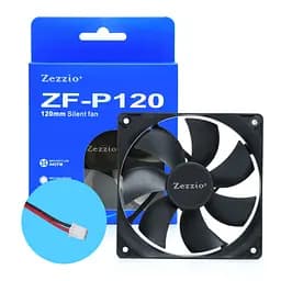Кулер до корпусу Zezzio ZF-P120 2pin - мініатюра 5