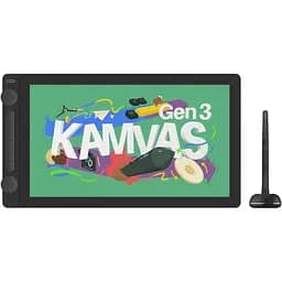Графічний дисплей Huion Kamvas 16 (Gen 3) GS1563 black, 15.8", 5080 LPI, 16384 levels, 2560x1440