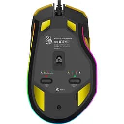 Миша Bloody A4Tech W70 Max USB Punk Yellow (W70 Max (Punk Yellow)) - мініатюра 5