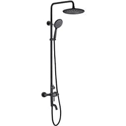 Душова система Kroner KRP Edelstahl Klassisch - SCH063 CV025650, Чорний матовий