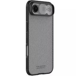 Карбонова накладка Nillkin CamShield Pro для Apple iPhone 17 Air 6.5" Transparent black