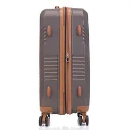 Валіза середня Semi Line 24 дюйми (M) дюйми (M) ABS-Plastic Brown (T5850-2) - мініатюра 3