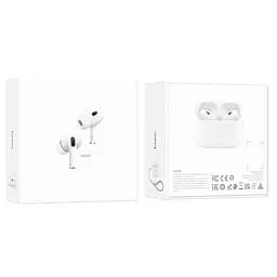 Бездротові навушники Hoco EW49 TWS Bluetooth 5.3 з мікрофоном, бездротовою зарядкою, вакуумні, білі - мініатюра 8