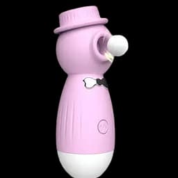 Кліторальний вакуумний вібратор в капелюшку Wo-sex Lilo USB - Фіолетовий