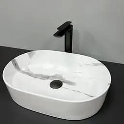 Умивальник VBI Verona 50 marble nature накладний VBI-011311, Мармур