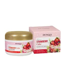 Крем для лица питательный Bioaqua Strawberry Cake с экстрактом клубники (BQY48318)