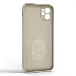 Силиконовый чехол для Apple iPhone 11, Icon Ring, слоновая кость, панель-накладка, с кольцом-подставкой на 360°, противоударный, возможность использования магнитных держателей, ArmorStandart (ARM68648) - мініатюра 2