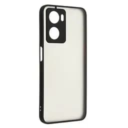 Чехол панель-накладка для OPPO A57s 4G/A77s 4G/A57 4G/A57e 4G/A77 4G, Frosted Matte, черный, противоударный чехол с защитой всего корпуса, термополиуретан TPU + поликарбонат PC, ArmorStandart (ARM67043)