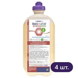 Энтеральное питание Nestle Isosource Energy Fibre 4 л (4 шт. х 1000 мл)