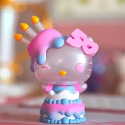 Фігурка FFunko Pop! Hello Kitty 50th: Хеллоу Кітті в торті 9.6см (76089) [118215] - мініатюра 3