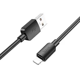 Дата кабель Hoco X96 Hyper USB to Lightning 12W (0.25m) Black - мініатюра 2