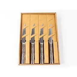 Набор ножей для стейка 4 предмета Samura Bamboo (SBA-0031S)