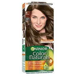 Стійка фарба Garnier Color Naturals Інтенсивне живлення для волосся №5 Шатен