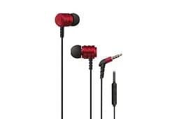 Наушники 2E X1 Extra Bass Mic Red (2E-IEX1RD)