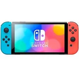 Игровая консоль Nintendo Switch OLED model Neon Blue-Red + Игра FIFA 23 Legacy Edition русская версия