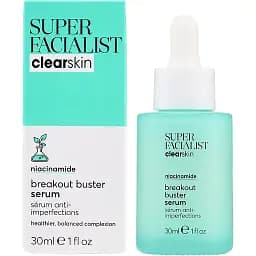 Сыворотка восстановительная для лица Super Facialist Clear Skin Breakout Buster Serum 30мл