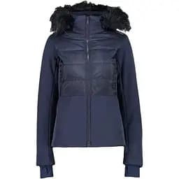 Куртка CMP Women's Stretch Twill Ski Jacket with Faux Fur Hood Dark Blue XS (1097-31W0066F-N950 36)
