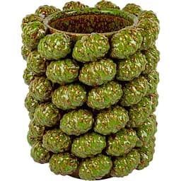 Ваза Lefard Шишки зеленые 20х20х26 см (626-001)