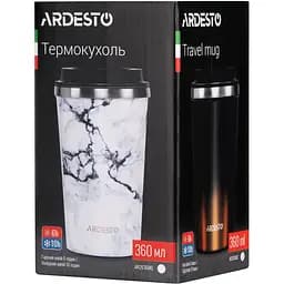 Термокружка Ardesto Black & Copper, 360 мл (AR2636BC) - мініатюра 7