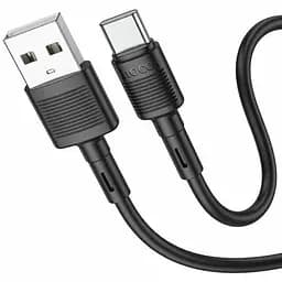 Кабель Hoco X83 Type-C Victory charging data cable Чорний