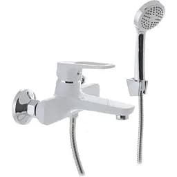 Смеситель для ванны с коротким сливом Mixxus Nevada 009 Euro Белый (MI5800)