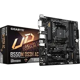 Материнська плата Gigabyte B550M DS3H AC Socket AM4 - мініатюра 2