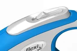 Повідець-рулетка Flexi New Comfort S для собак дрібних порід трос 5 м до 12 кг синій - мініатюра 4