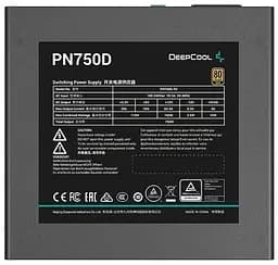Блок живлення Deepcool PN750D 750W (R-PN750D-FC0B-EU) - мініатюра 3