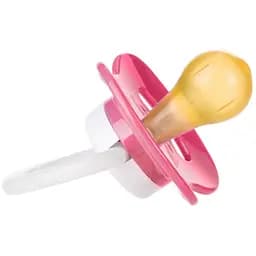 Пустушка Canpol babies Bunny & Company латексна кругла 0-6 міс. рожева (23/277_pin_new) - мініатюра 2