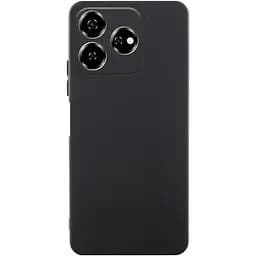 Чехол TPU GETMAN Liquid Silk Full Camera для ZTE Nubia V60 Черный/Black