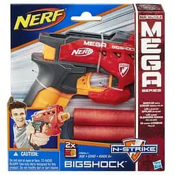 Бластер "Nerf Mega Bigshock" A9314, в коробці (5010994848057)