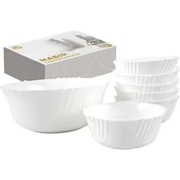 Набор салатников S&T 7 шт. белый (30098-02)