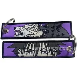 Брелок тканинний Магічна битва Мегумі Фушігуро Jujutsu Kaisen Gojo Satoru 10 см