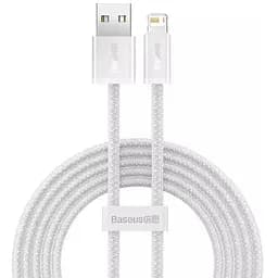 Кабель Baseus Dynamic Series Fast Charging Data Cable USB to Lightning 2.4A 1 м Белый