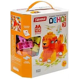 Детский конструктор «Денди» ЮНИКА 126 деталей det0005086