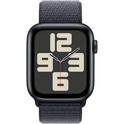Apple Watch SE 2 2024 GPS 44mm Midnight Aluminium Case with Ink Sport Loop MXEP3