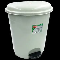 Мусорное ведро Planet №4 с педалью 22 л серое (UP128gray)