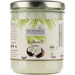 Масло кокосовое Bio Planete неочищенное органическое 400 мл