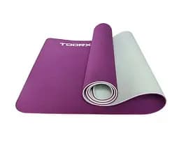 Коврик спортивный Toorx Yoga Professional TPE 183 х 60 х 0,6 см для йоги и фитнеса Burgundi/Perla (MAT-184)