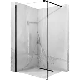 Душевая стенка Rea Aero 90 black mat REA-K7581