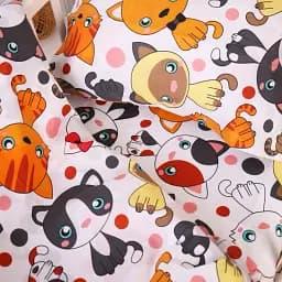 Підковдра MirSon Бязь Kids Time 20-0035 Colored kittens 110х140 см (2200009639319) - мініатюра 3