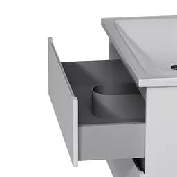 Тумба з умивальником Am.Pm X-Joy підвісна 80 см 2 ящики білий M85-FHX0802-WC0802WG38, Білий - мініатюра 7