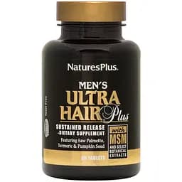 Комплекс для чоловіків Nature's Plus Ultra Hair для росту та оздоровлення волосся 60 таблеток (NTP4832)