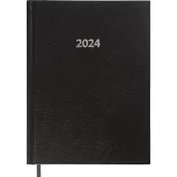 Щоденник датований Buromax Strong 2024 A5 чорний (BM.2129-01)