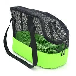 Сумка переноска для животных Zoo-hunt Лето салатовая №2 26х50х36 см